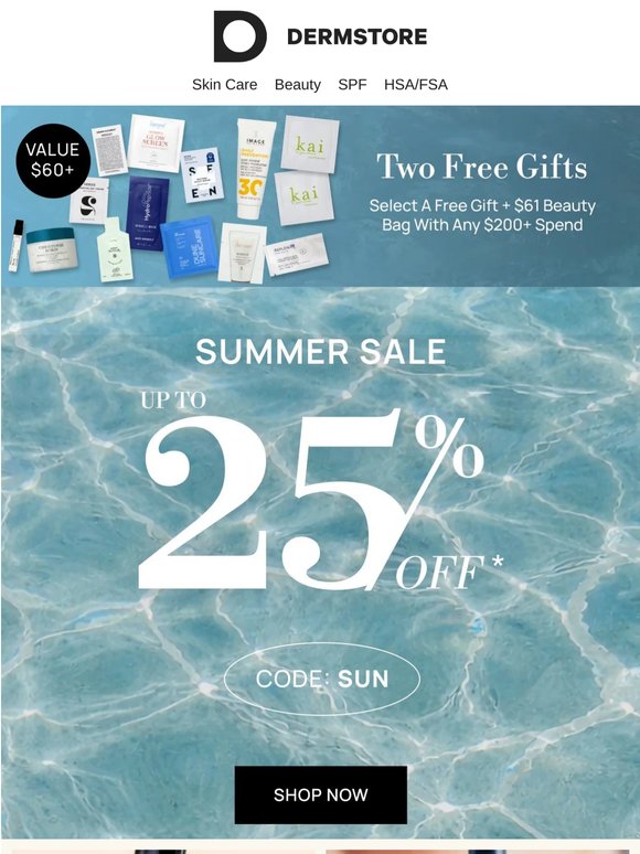 Up to 25% Off + Bonus Gifts Await 🎁