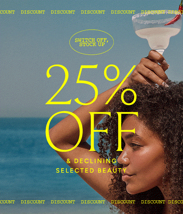 25 Percent Off and Declining Use Code QUICK