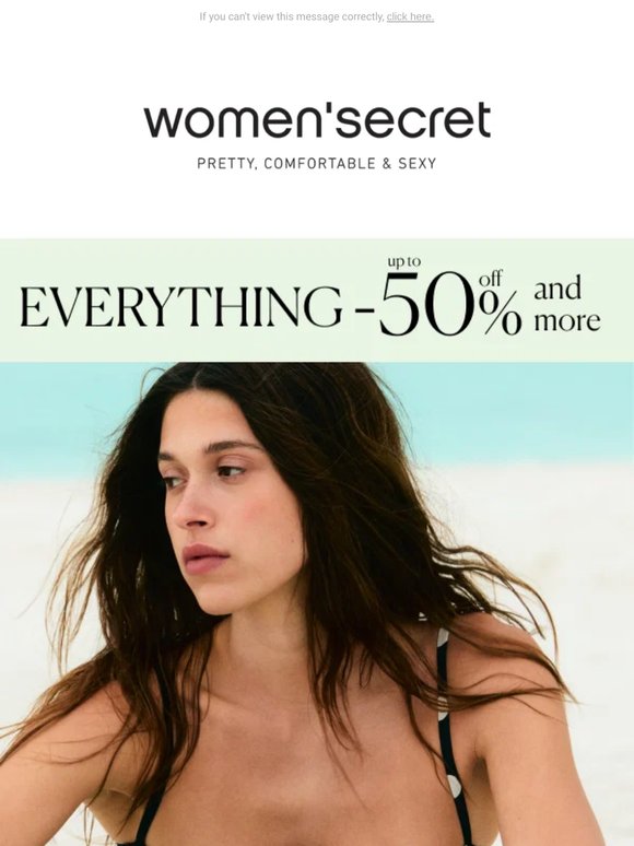 EVERYTHING -50%! 💥In this selection 👉