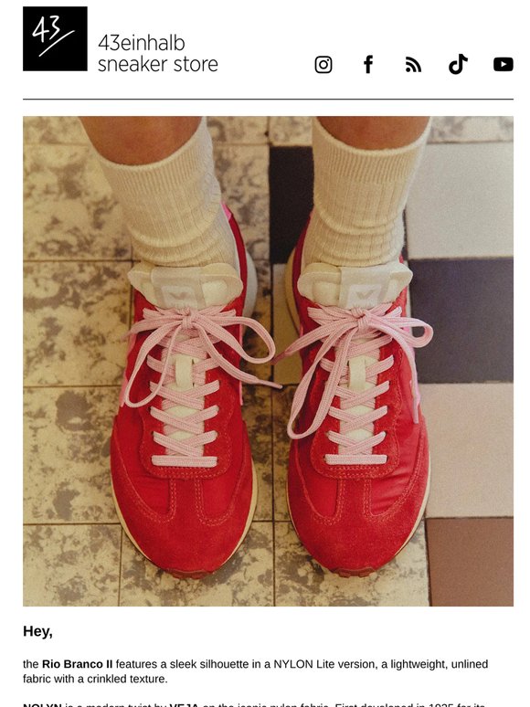 Check out the VEJA Rio Branco II Lite Nolyn 👟