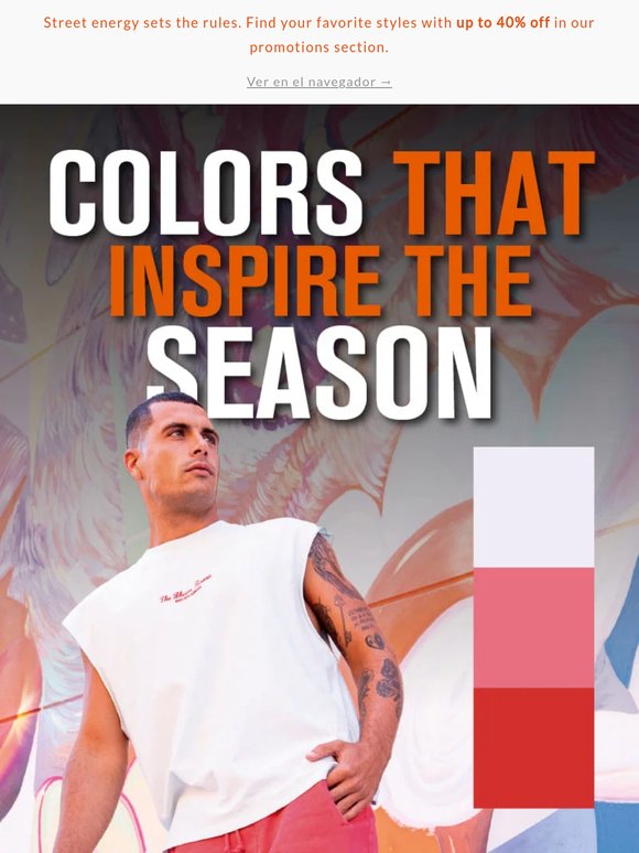 ⚡ Colors that inspire the urban season
