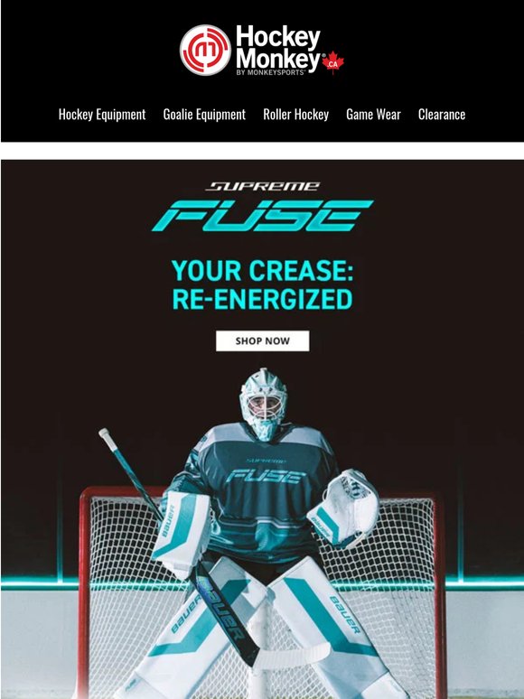 ⚡🔋 Bauer Supreme Fuse Goalie Is Here! Supercharge Your Game