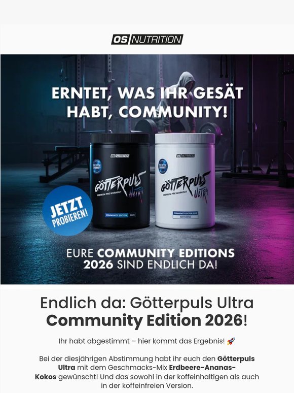 NEU: Götterpuls Ultra Community Edition 2026