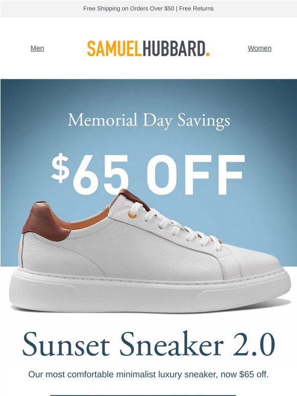 The Sunset Sneaker 2.0 is on Sale
