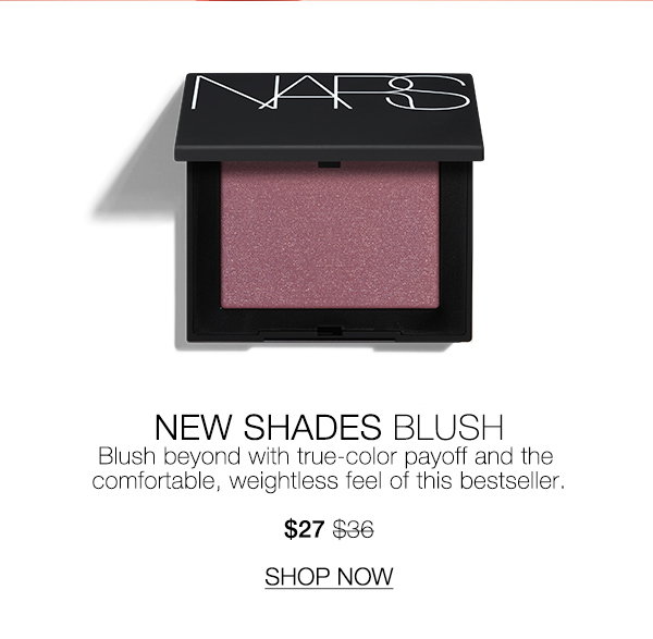 Slot 3: Blush beyond with new shades of true-color payoff and the comfortable, weightless feel of this bestseller. $27 $36
