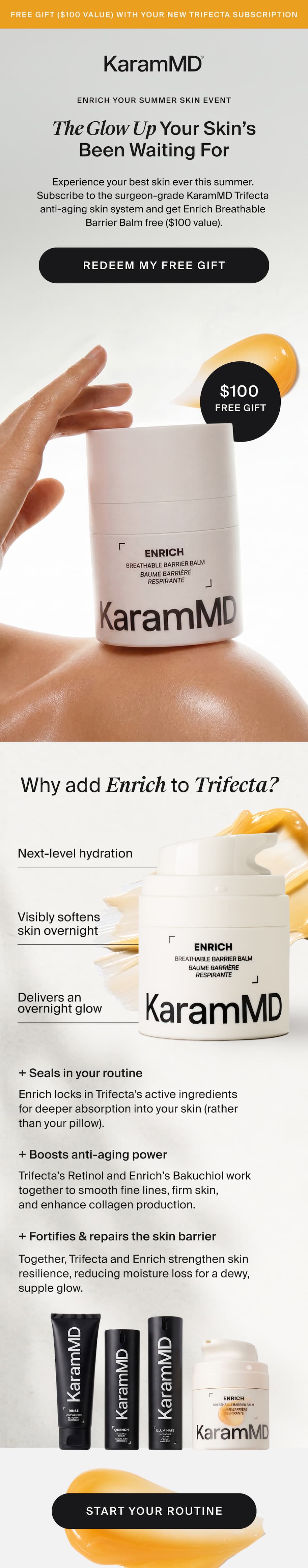 ENRICH YOUR SUMMER SKIN EVENT - REDEEM MY FREE GIFT