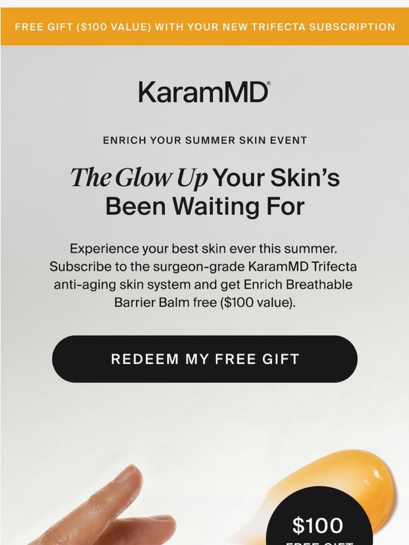 Glow All Summer with a FREE Enrich ($100 value)