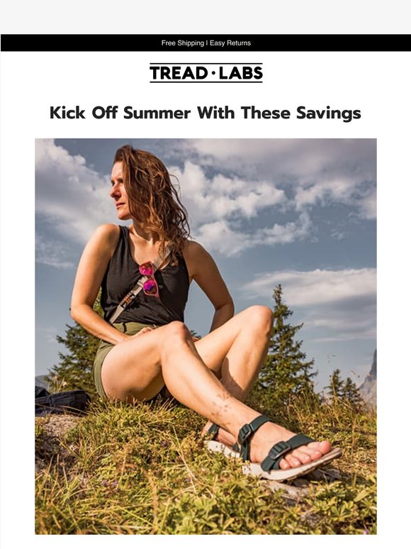 Memorial Day Sale: 20% Off All Sandals & Shoes