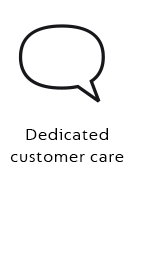 Dedicated customer care