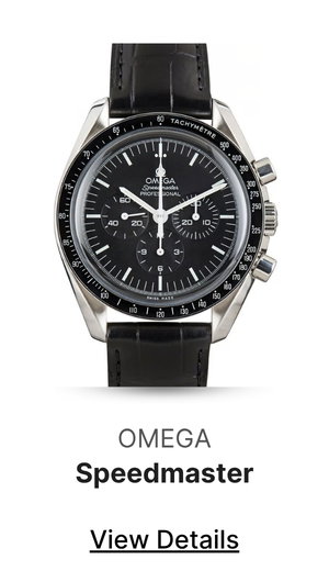 Used Omega Speedmaster Professional Black Dial