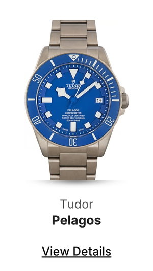 Pre-Owned Tudor Pelagos Titanium 25600TB Blue Dial