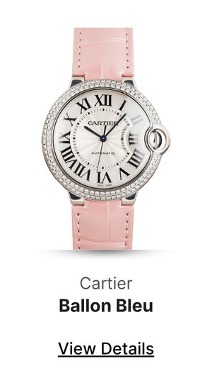 Pre-Owned Ballon Bleu De Cartier 36 WE900651 White Gold