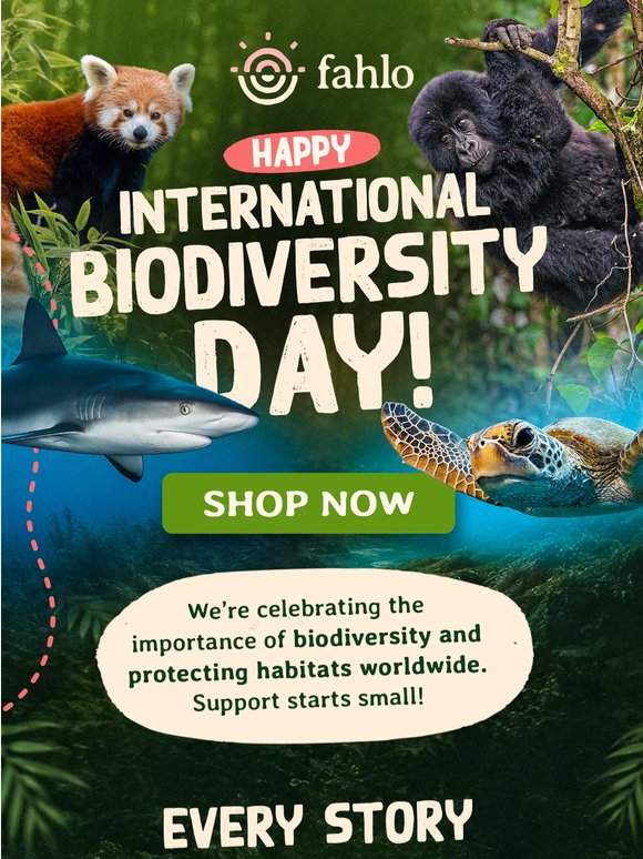 International Biodiversity Day! 🌎🌱