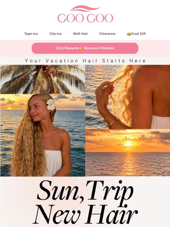 🏖️🏖️Vacation Hair Is Ready?