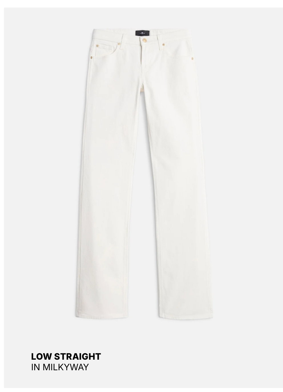 Shop 25 Off White and Neutral Denim