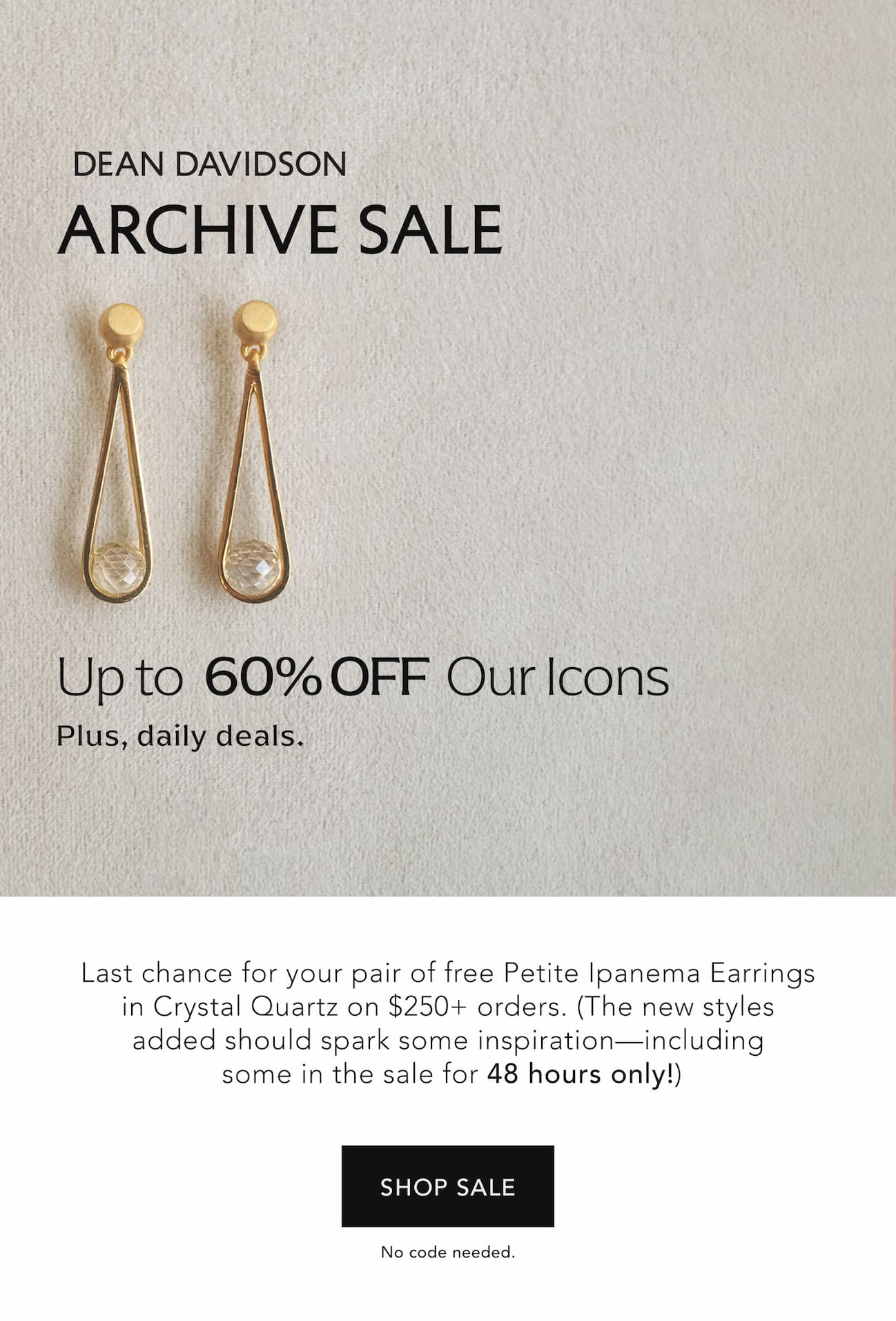 Archive Sale.