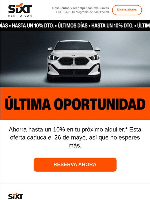 ⏰ Tu descuento de hasta el 10% caduca pronto