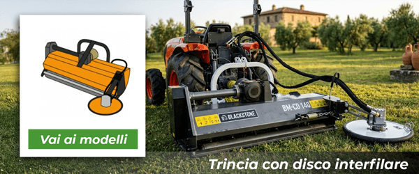 Trincia con disco interfilare | Vai ai modelli !