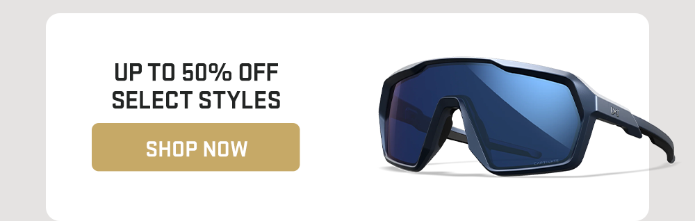 Up to 50% Off Select Styles