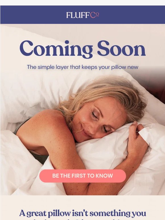 Coming Soon: Everyday Pillow Protection 🛡️