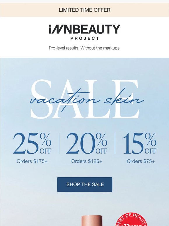 Up to 25% Off Our Best Sellers