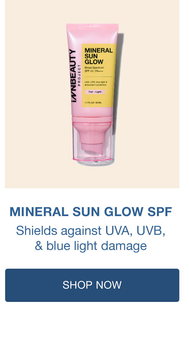Shop Mineral Sun Glow SPF