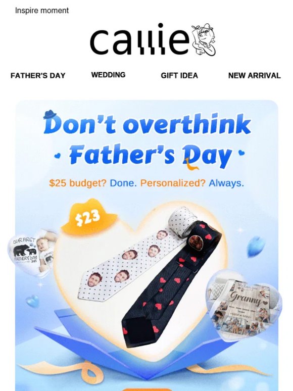 Small price, big love for Father’s Day