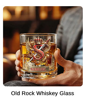 Old Rock Whiskey Glass