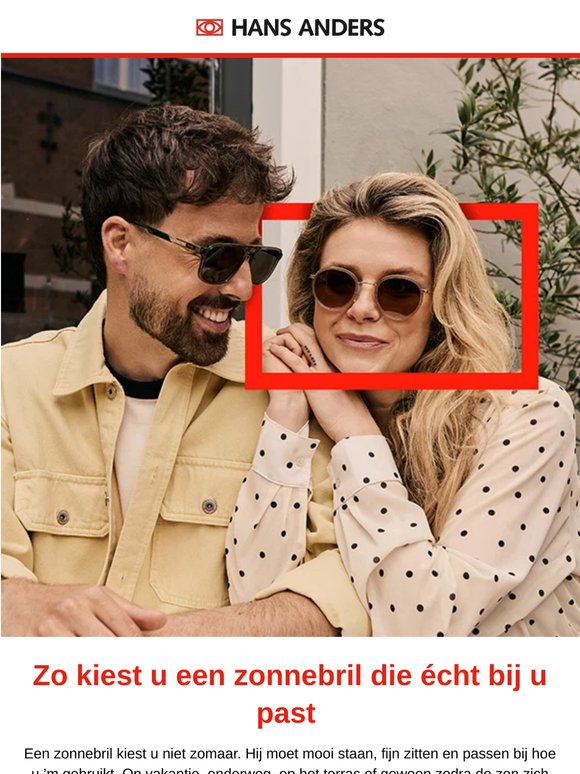 Welke zonnebril past bij u?