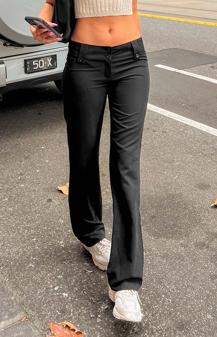 Image of Vice Black Low Waist Pant
