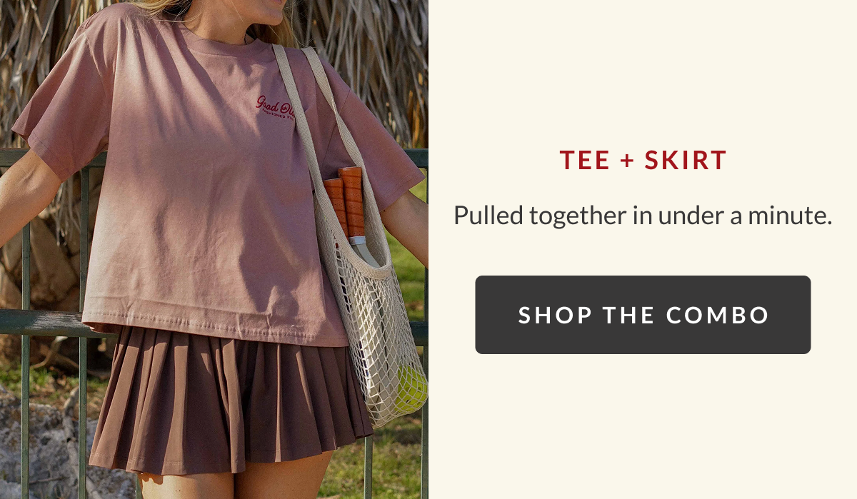 Tee+ Skirt