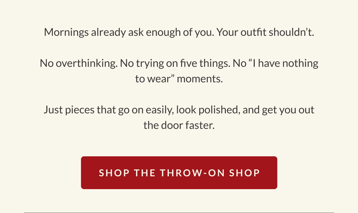 Shop The Throw On Shop