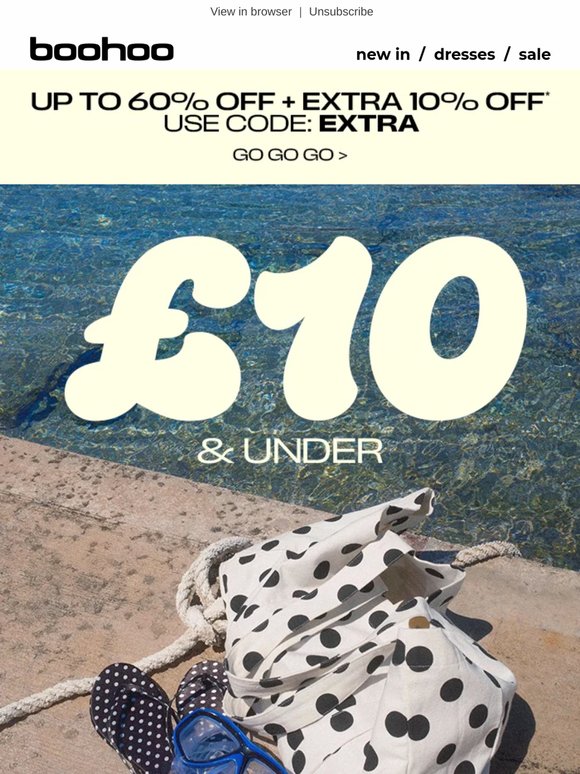 £10 & Under? 🫢