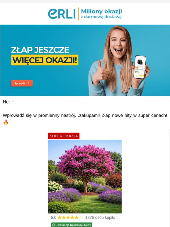 Pogoda sprzyja okazjom! 💙