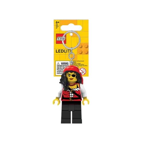 LEGO Iconic Princess Pirate Minifigure Key Light (Keyring / Keychain) LED Lite