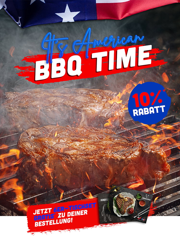 10% Rabatt: It's American BBQ Time
