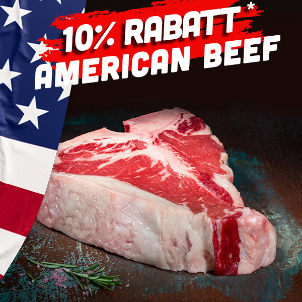 10% Rabatt - American Beef