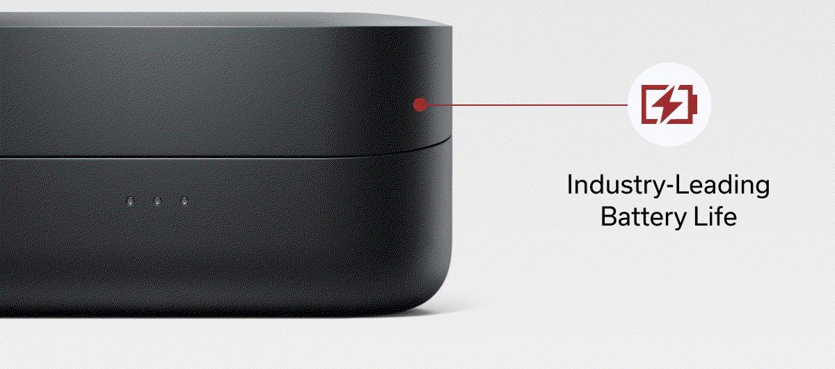 Industry-Leading Battery Life