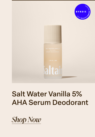 Salt Water Vanilla 5% AHA Serum Deodorant