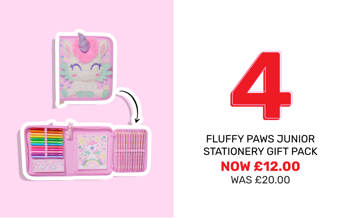 Fluffy Paws Junior Stationery Gift Pack