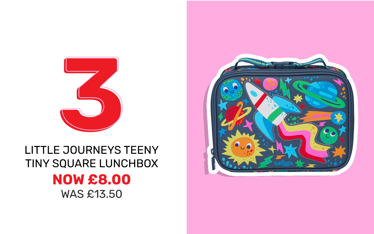 Little Journeys Teeny Tiny Square Lunchbox