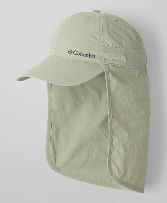 A light green sun hat.