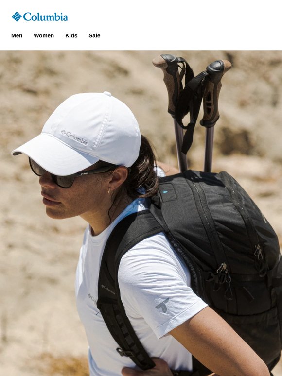 Bags, hats, & more for staying out there.