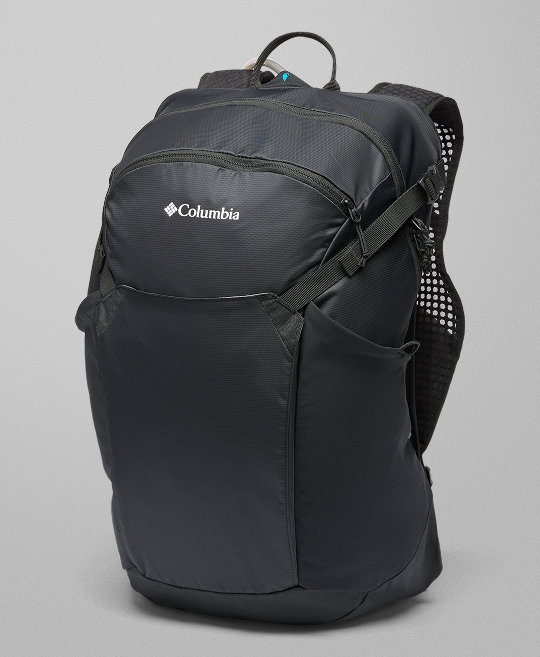 A black backpack.