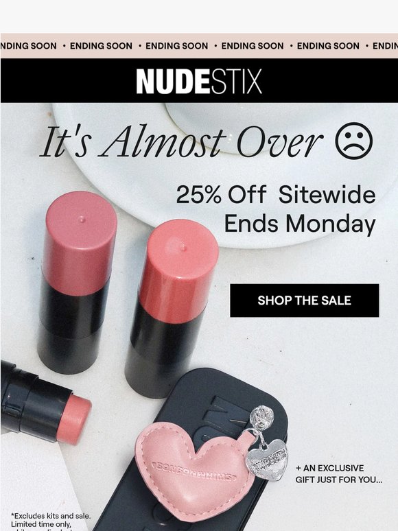 SALE ENDS MONDAY