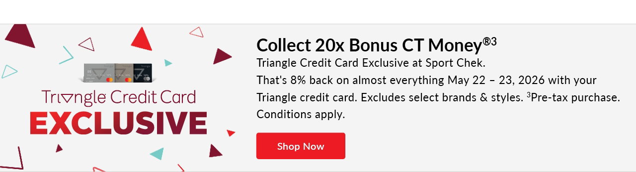 TRIANGLE CREDIT CARD EXCLUSIVE 
May 22 – 23, 2026 