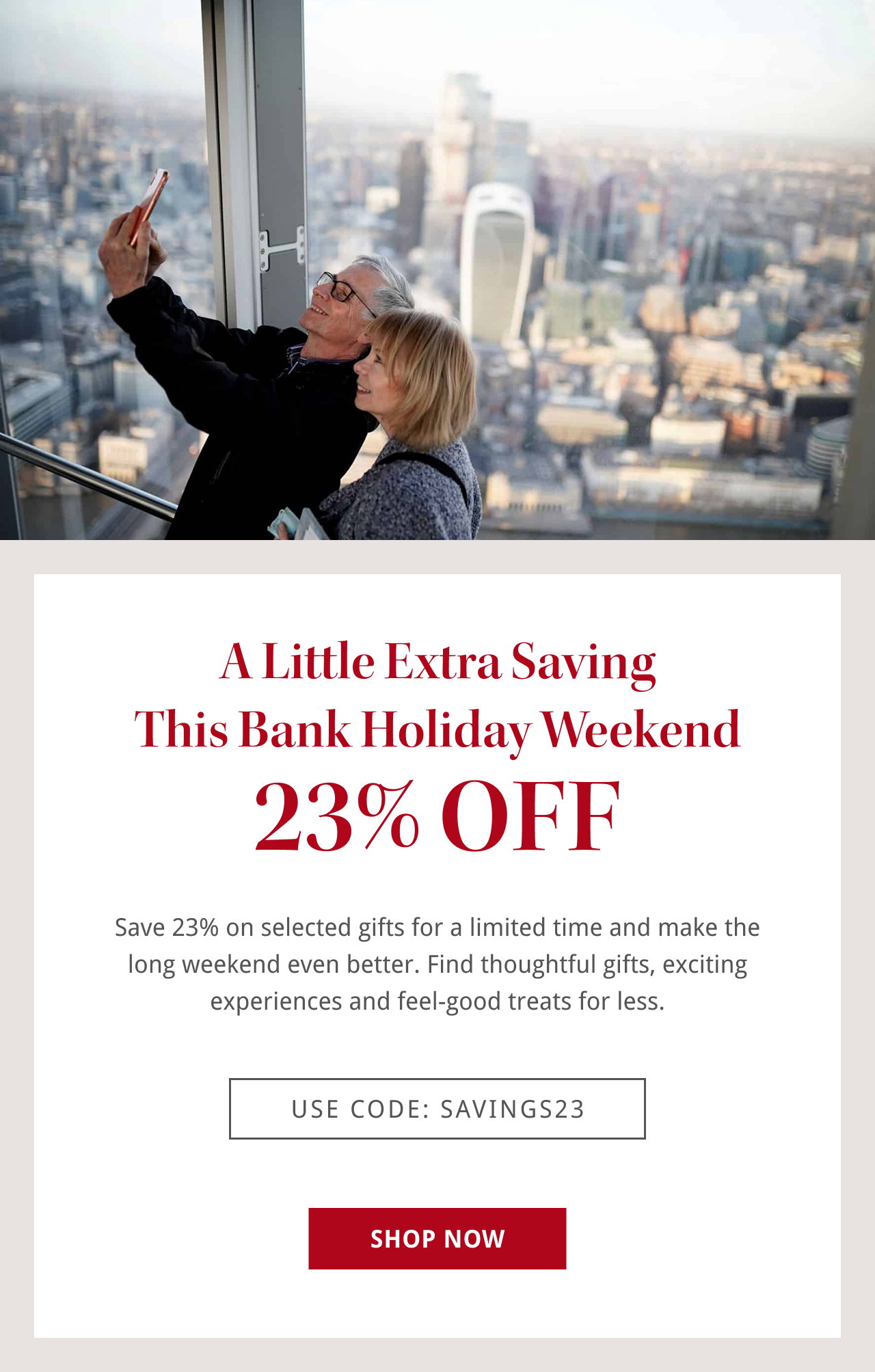 23% off