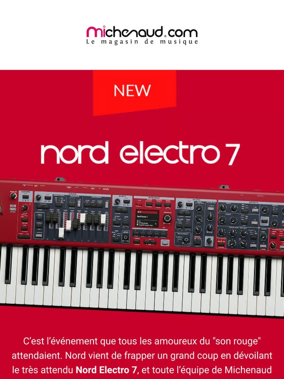 🔴 Alerte Rouge : Le nouveau Nord Electro 7 débarque chez Michenaud !