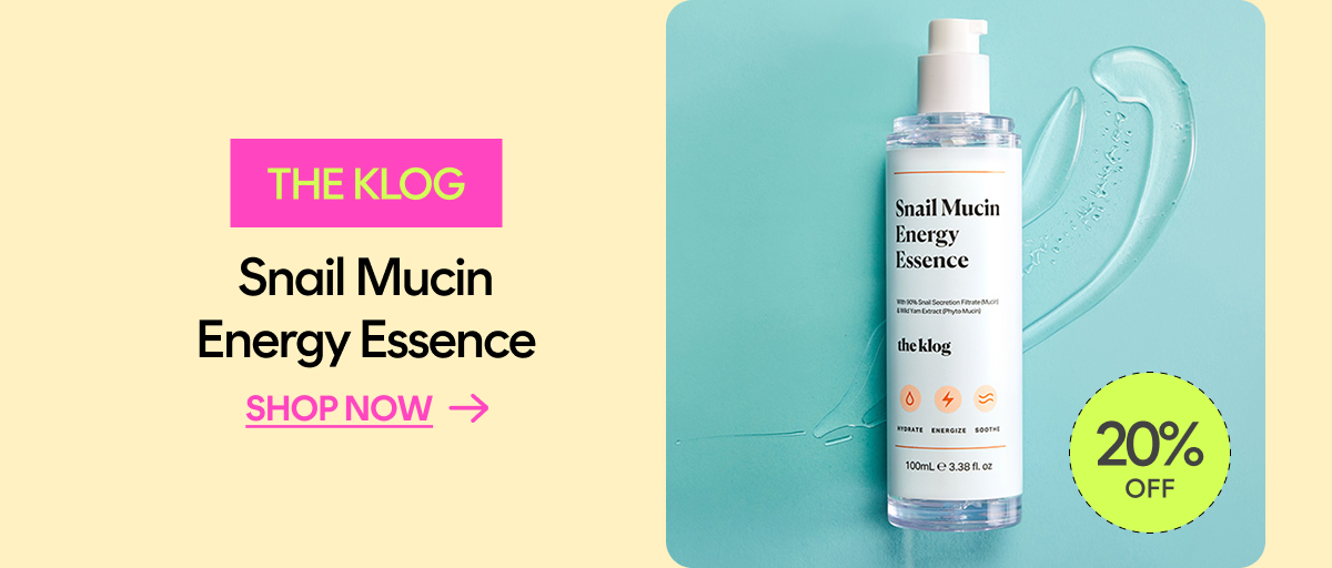 the klog snail mucin energy essence