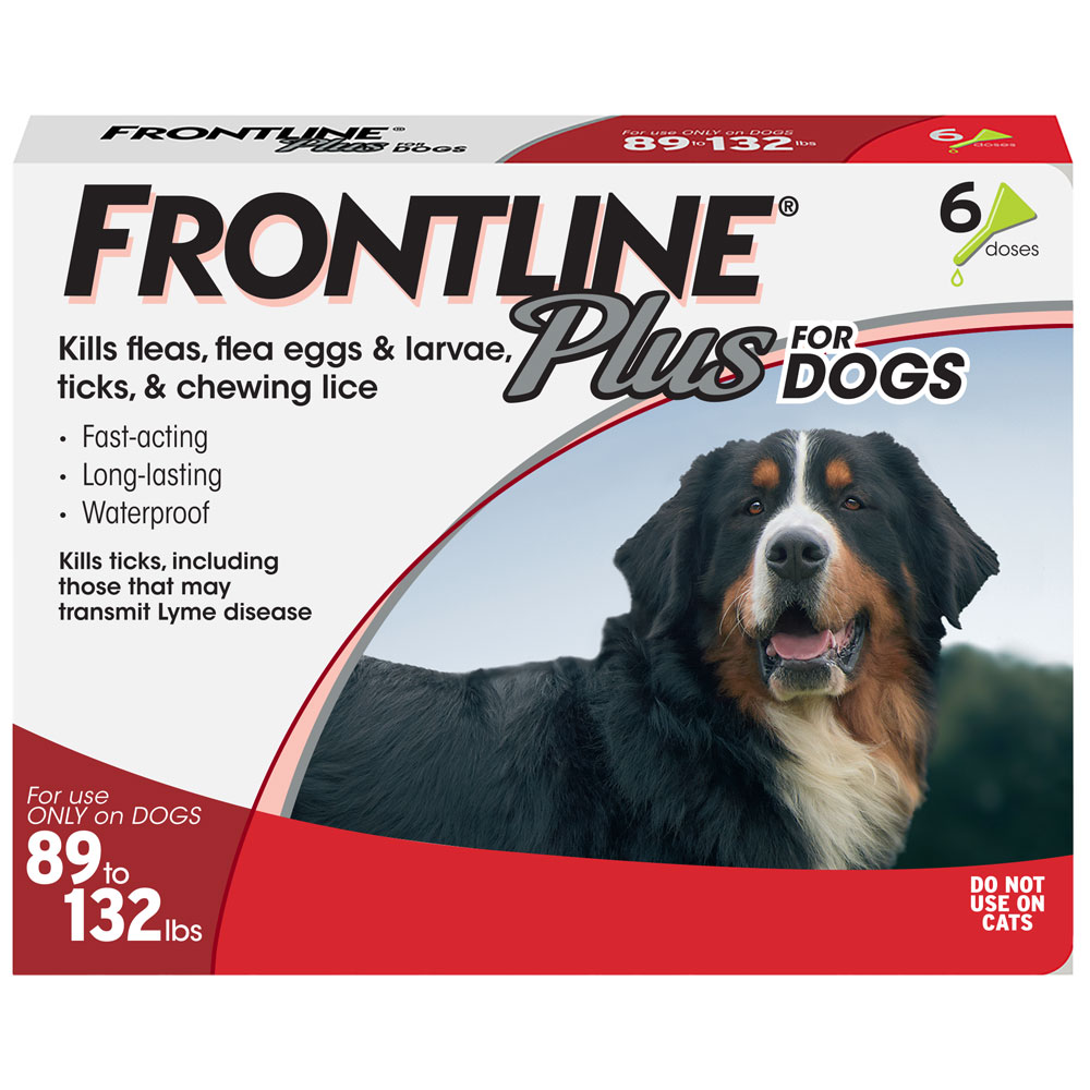 Image of Frontline Plus for Dogs 89-132 lbs, 6 Month